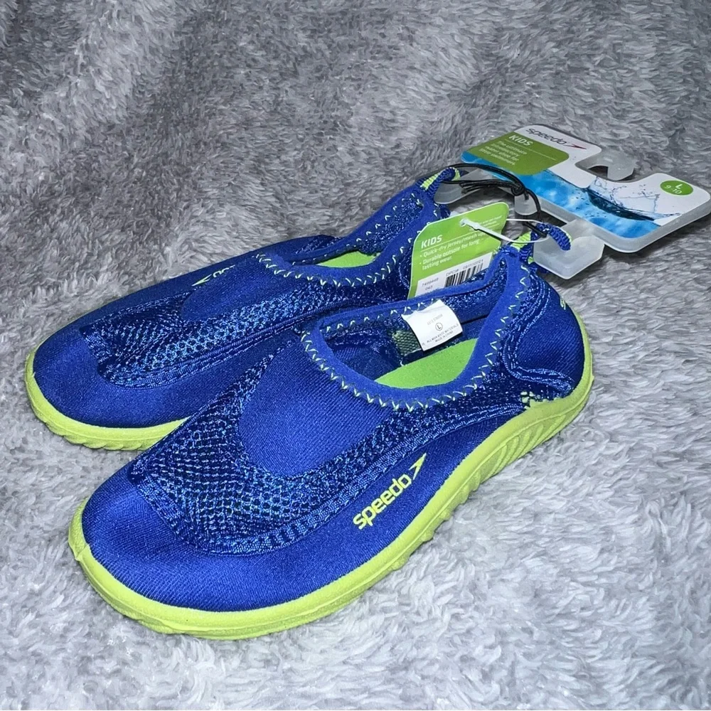 🆕NWT Speedo kids water shoes size Large 9-10